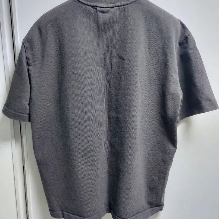 [BUNJANG] Lacoste Charcoal Gray Short Sleeve T-shirt / 라코스테 차콜 그레이 반팔 티셔츠