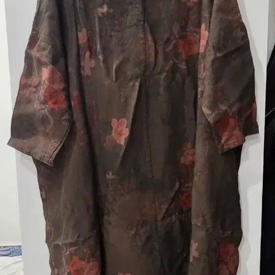[BUNJANG] Vintage Floral Pattern Long Dress / 플라워 패턴 롱 원피스 빈티지 스타일
