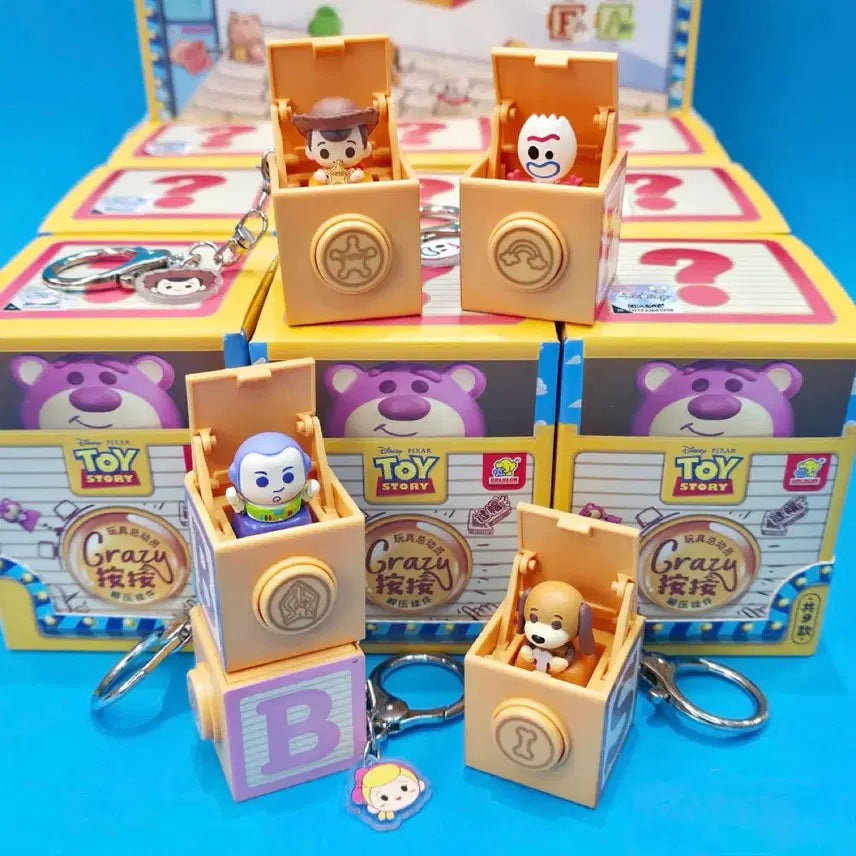 [BUNJANG] Toy Story Keychain Keycap Set / 토이스토리 키캡 키링 3종 일괄 팝니다