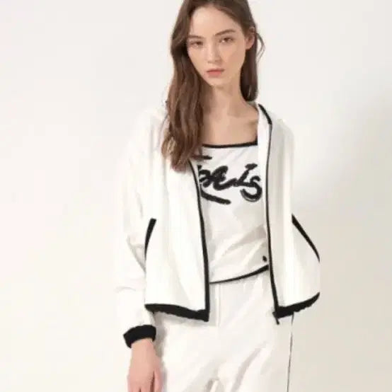 [BUNJANG] Obzee Terry Zip-Up Jumper + Shorts Set / 오브제 obzee 테리 집업 점퍼 + 쇼츠 팬츠 44 사이즈 정품
