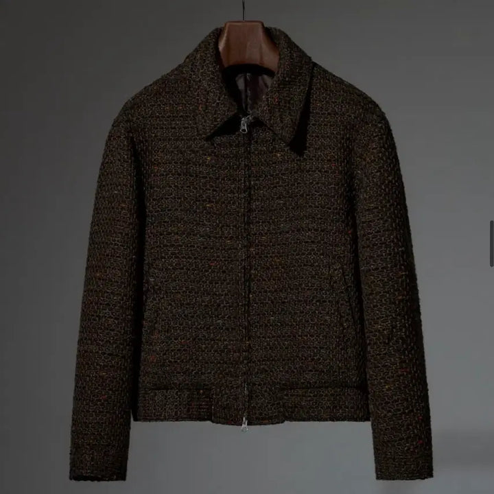 [BUNJANG] Emerensiana Linton Tweed Blouson M / 에메렌시아나 린톤 트위드 블루종 M