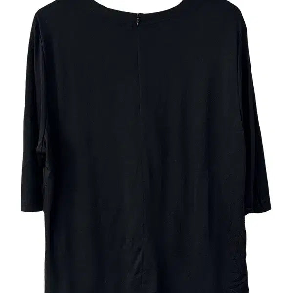 [BUNJANG] M JPN Black Blouse / [M] JPN 백지퍼 블라우스 블랙