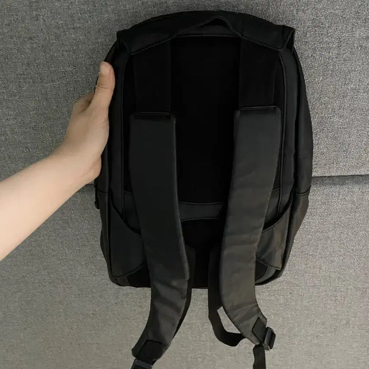 [BUNJANG] Mischief Rhombus Mini Backpack Black / 미스치프 롬버스 미니 백팩 블랙