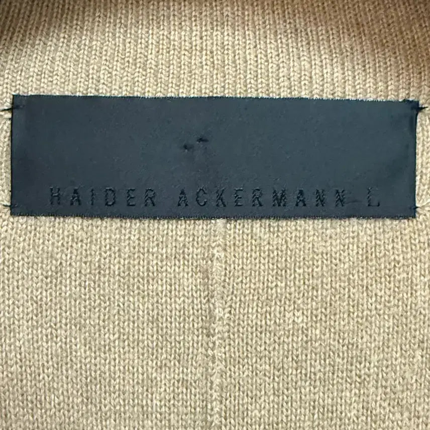 [BUNJANG] Haider Ackermann Cashmere Knit Coat / 하이더아커만 캐시미어 니트코트 L