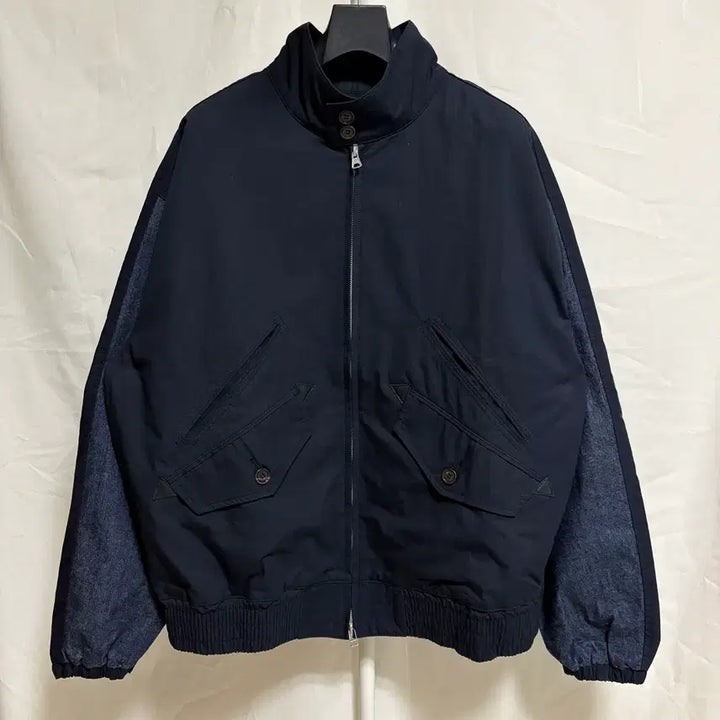 [BUNJANG] Namer Clothing Ripstop Mixed Swing Jacket - Navy, XL / 네이머클로딩 립스탑 믹스드 스윙자켓 / 네이비, XL