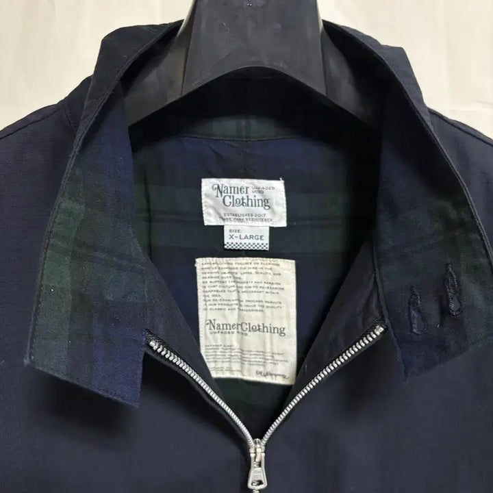 [BUNJANG] Namer Clothing Ripstop Mixed Swing Jacket - Navy, XL / 네이머클로딩 립스탑 믹스드 스윙자켓 / 네이비, XL