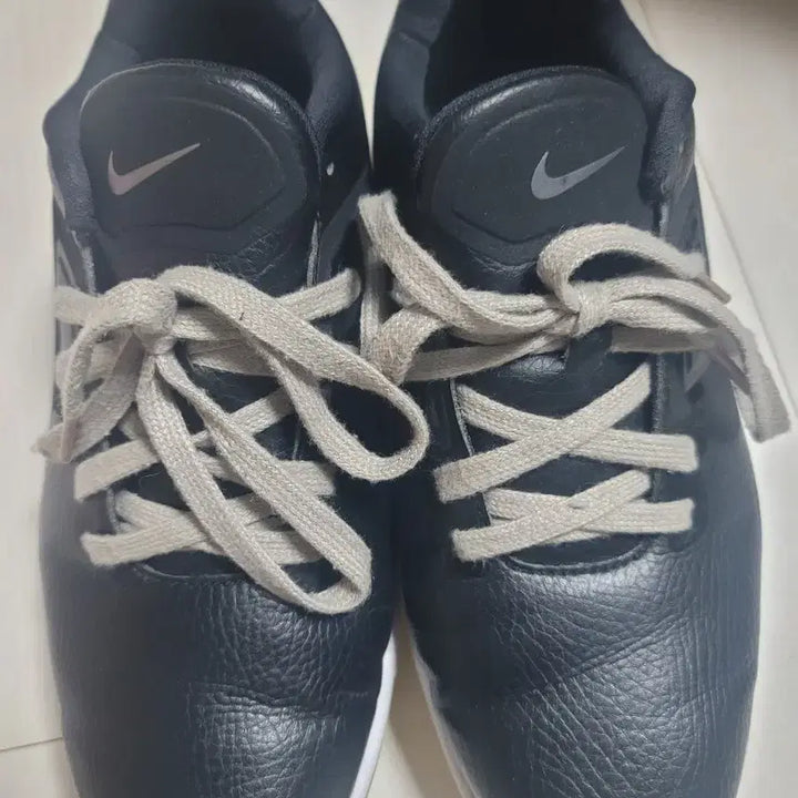 [BUNJANG] Nike Black Leather Golf Shoes 250mm / 나이키 블랙 레더골프화  250