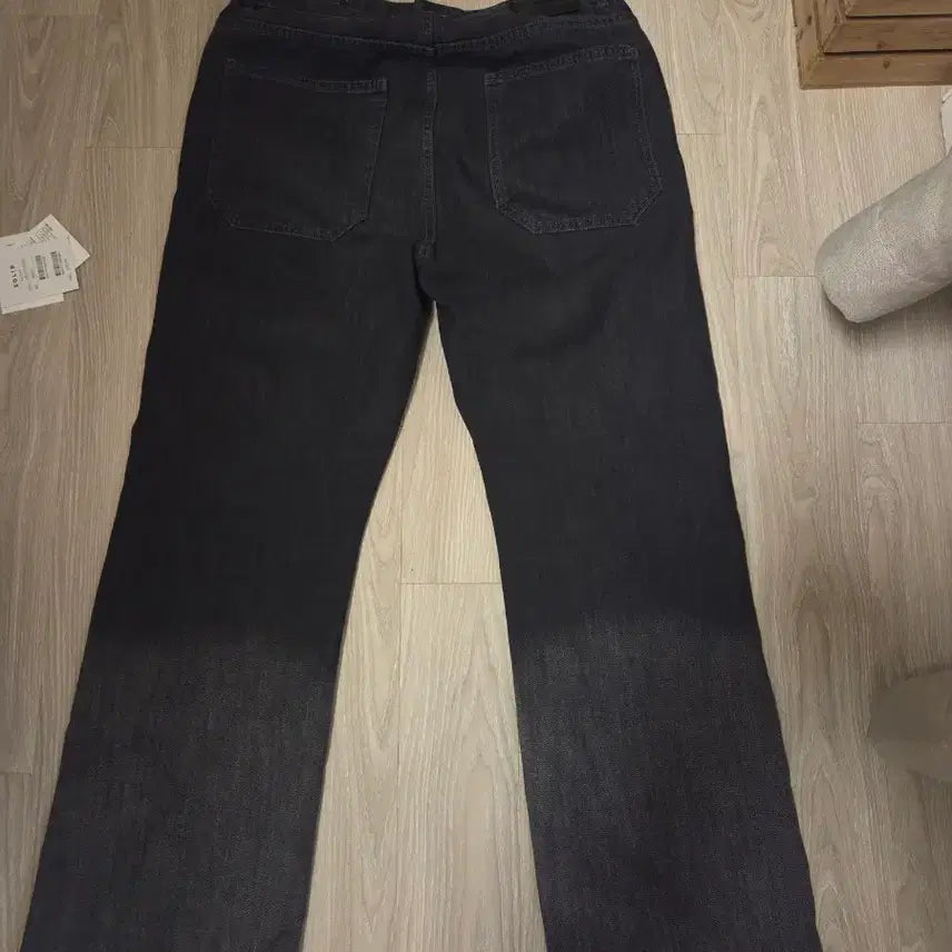 [BUNJANG] Solid Homme Gradation Wide Black Jeans / 솔리드옴므 정품 그라데이션 와이드 블랙진 32-34사이즈