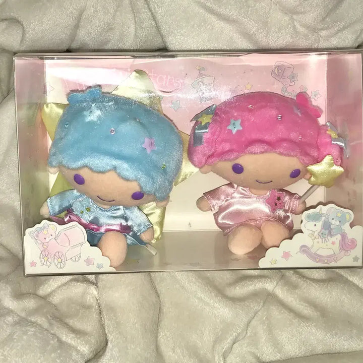 [BUNJANG] Sanrio Little Twin Stars Kiki Lala Vintage Doll / 산리오 리틀트윈스타 키키라라 고전 인형