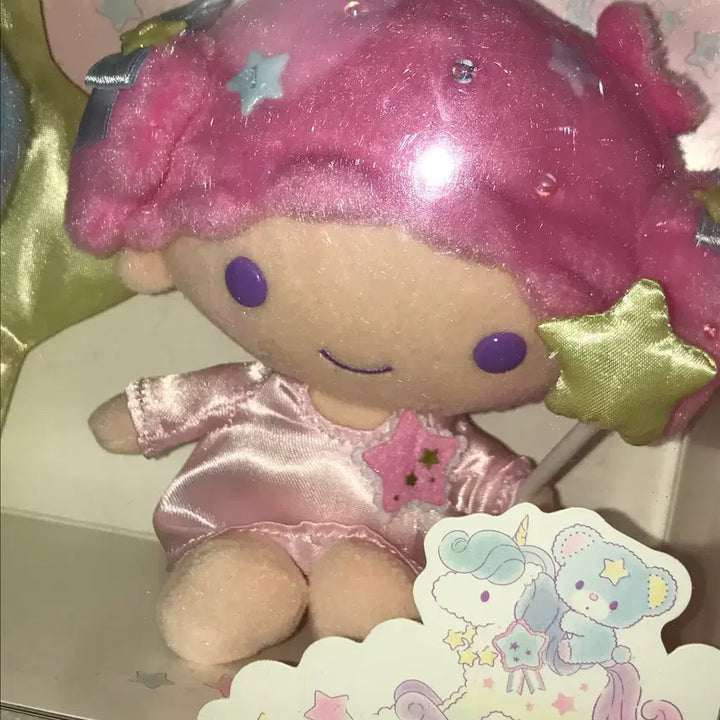 [BUNJANG] Sanrio Little Twin Stars Kiki Lala Vintage Doll / 산리오 리틀트윈스타 키키라라 고전 인형