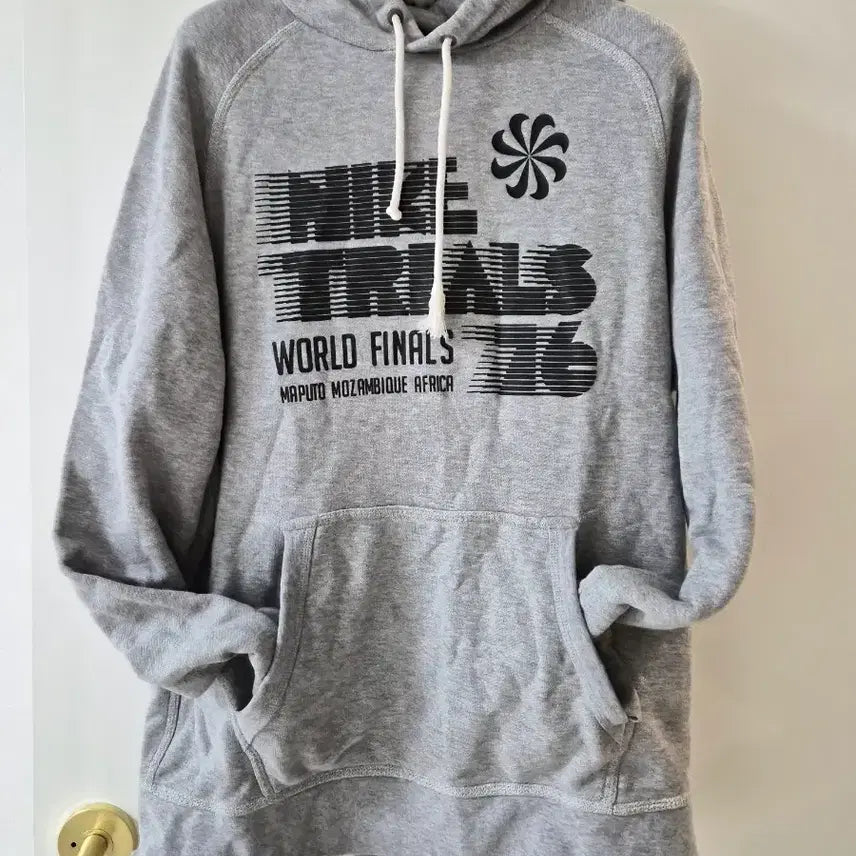 [BUNJANG] Nike Trials World Finals Hoodie Grey XL / 나이키 트라이얼 월드 파이널 후드티 그레이