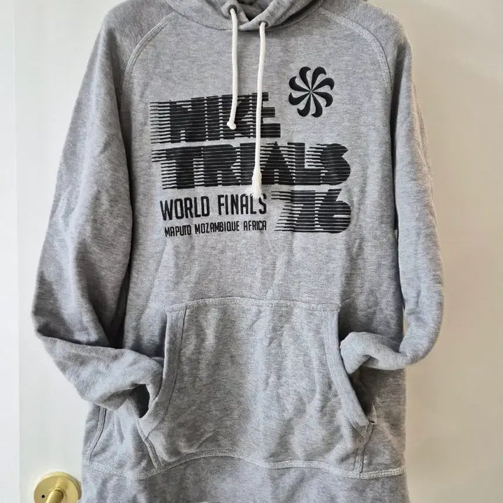 [BUNJANG] Nike Trials World Finals Hoodie Grey XL / 나이키 트라이얼 월드 파이널 후드티 그레이