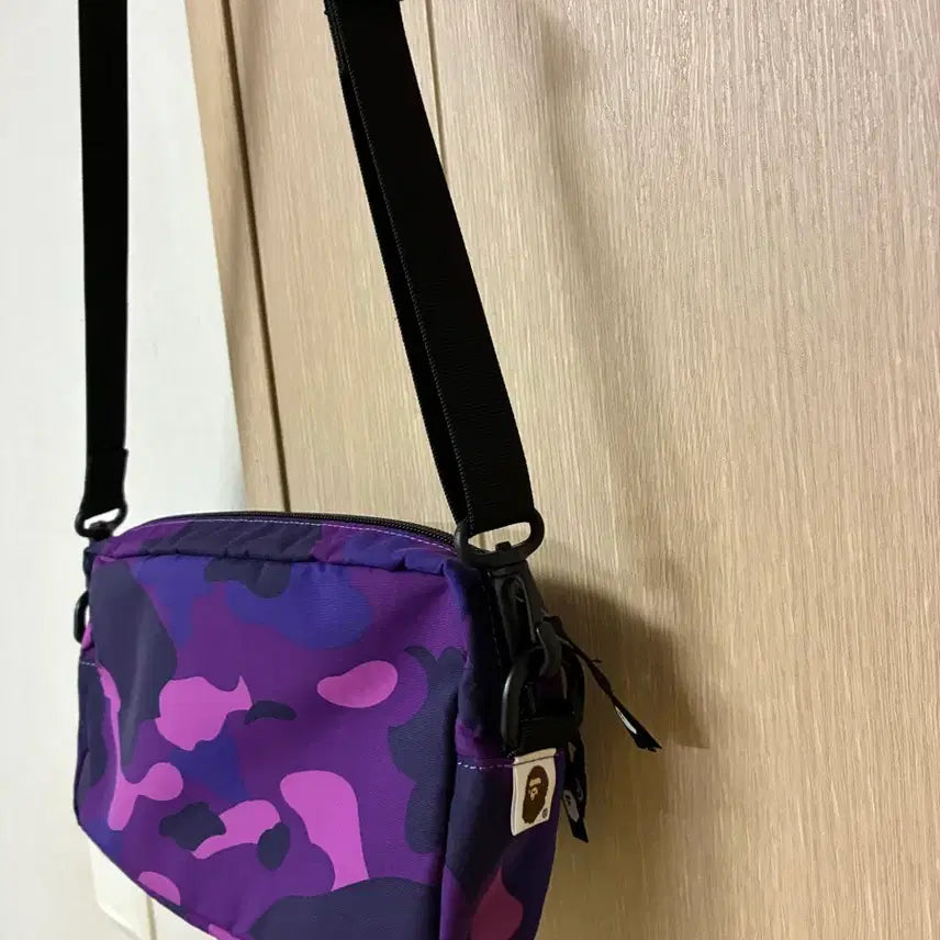 [BUNJANG] BAPE Color Camo Shoulder Bag Purple / [free]베이프 컬러 카모 숄더 백 퍼플