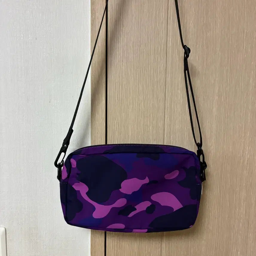 [BUNJANG] BAPE Color Camo Shoulder Bag Purple / [free]베이프 컬러 카모 숄더 백 퍼플