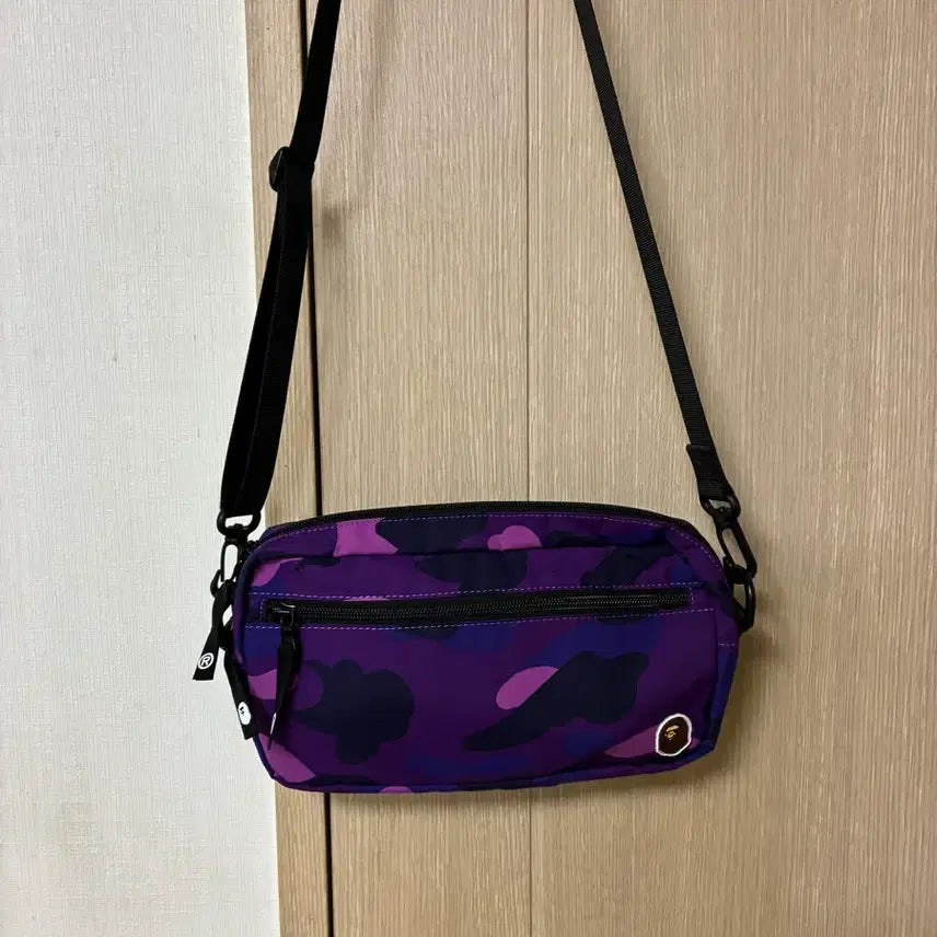 [BUNJANG] BAPE Color Camo Shoulder Bag Purple / [free]베이프 컬러 카모 숄더 백 퍼플