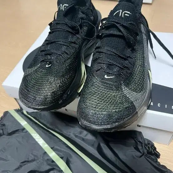 [BUNJANG] Nike Alphafly 3 Black Running Shoes - Size 270 (10K Use) / 나이키 알파플라이3 블랙 270사이즈 10K사용