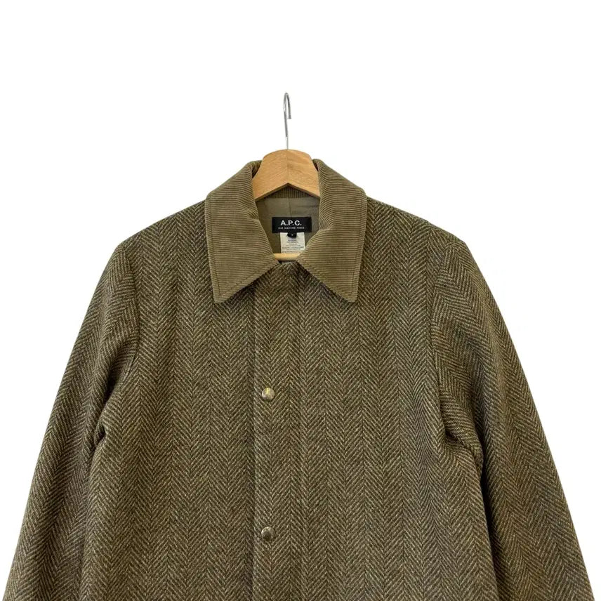[BUNJANG] A.P.C. Herringbone Work Jacket / 아페쎄 헤링본 워크 자켓 S 정품