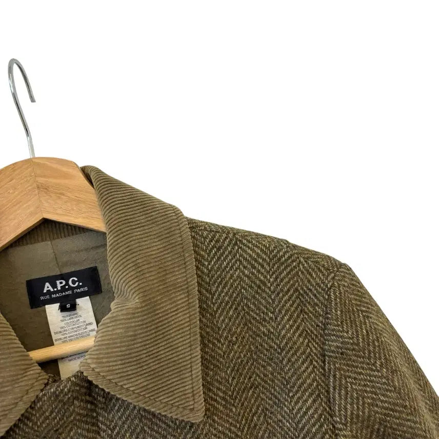 [BUNJANG] A.P.C. Herringbone Work Jacket / 아페쎄 헤링본 워크 자켓 S 정품