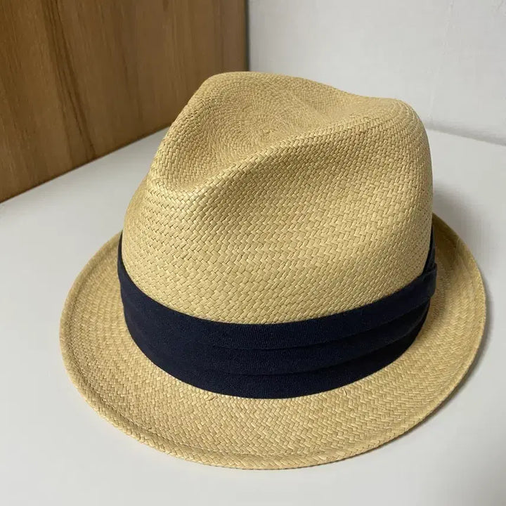 [BUNJANG] San Francisco Hat Panama Fedora Hat (Navy, L-XL) / 샌프란시스코햇 (San Francisco Hat) 파나마 햇