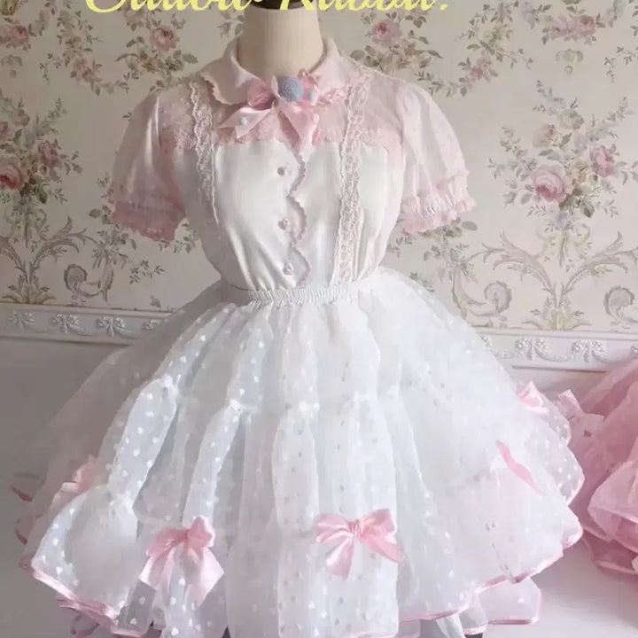 [BUNJANG] Lolita Polka Dot Tutu Skirt Petticoat / 로리타 도트 튜튜스커트 파니에
