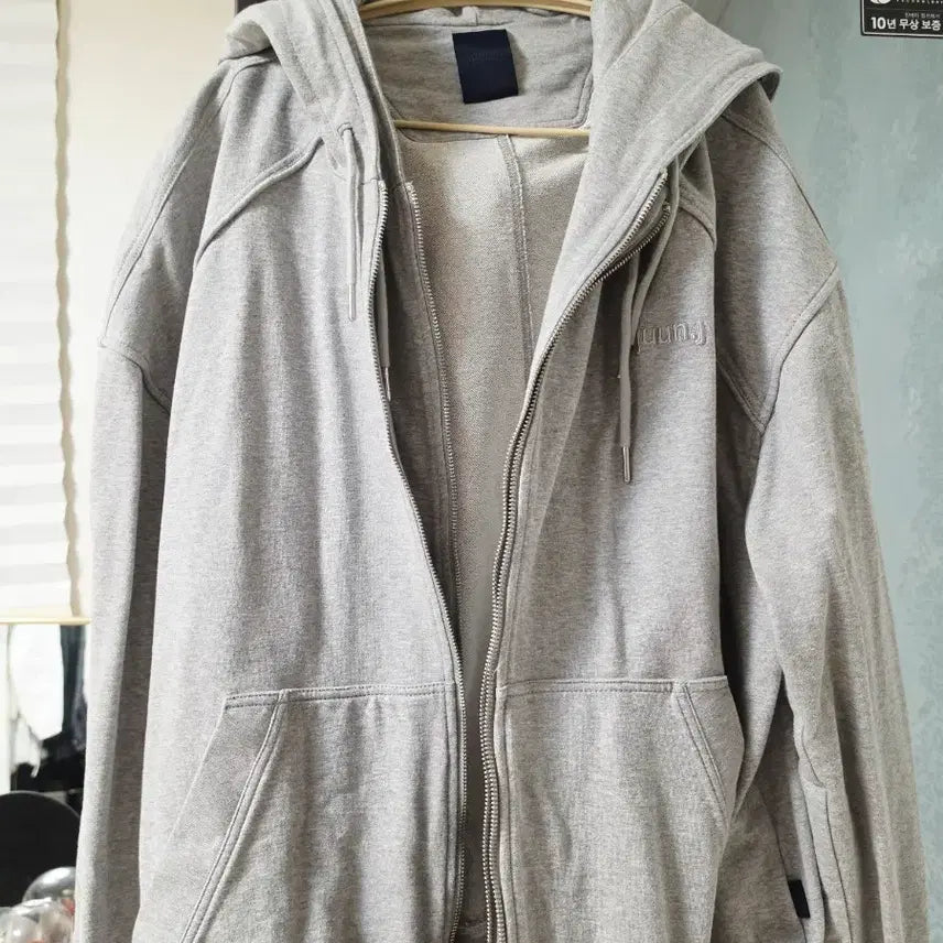 [BUNJANG] Juun.J 25FW Double Layered Hooded Zip-Up (M) / 준지 25fw  더블 레이어드 후드 집업 M