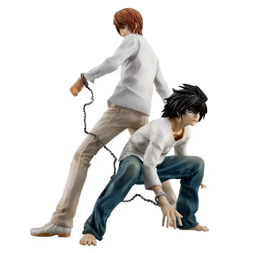 [BUNJANG] Megahouse Death Note G.E.M. L &amp; Light Figure / 데스노트 gem 젬 피규어 엘 라이토 g.e.m 메가하우스