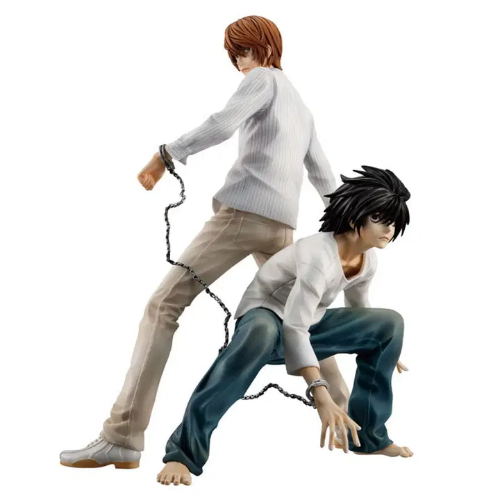 [BUNJANG] Megahouse Death Note G.E.M. L &amp; Light Figure / 데스노트 gem 젬 피규어 엘 라이토 g.e.m 메가하우스