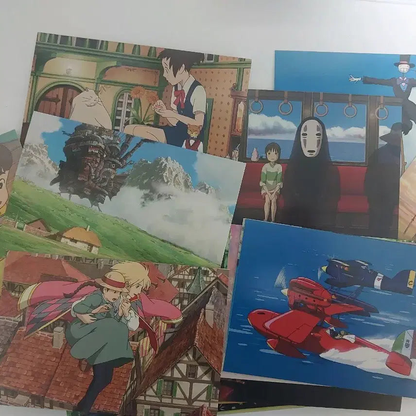 [BUNJANG] Studio Ghibli Postcard 50-Piece Set / 스튜디오 지브리 엽서 50장세트