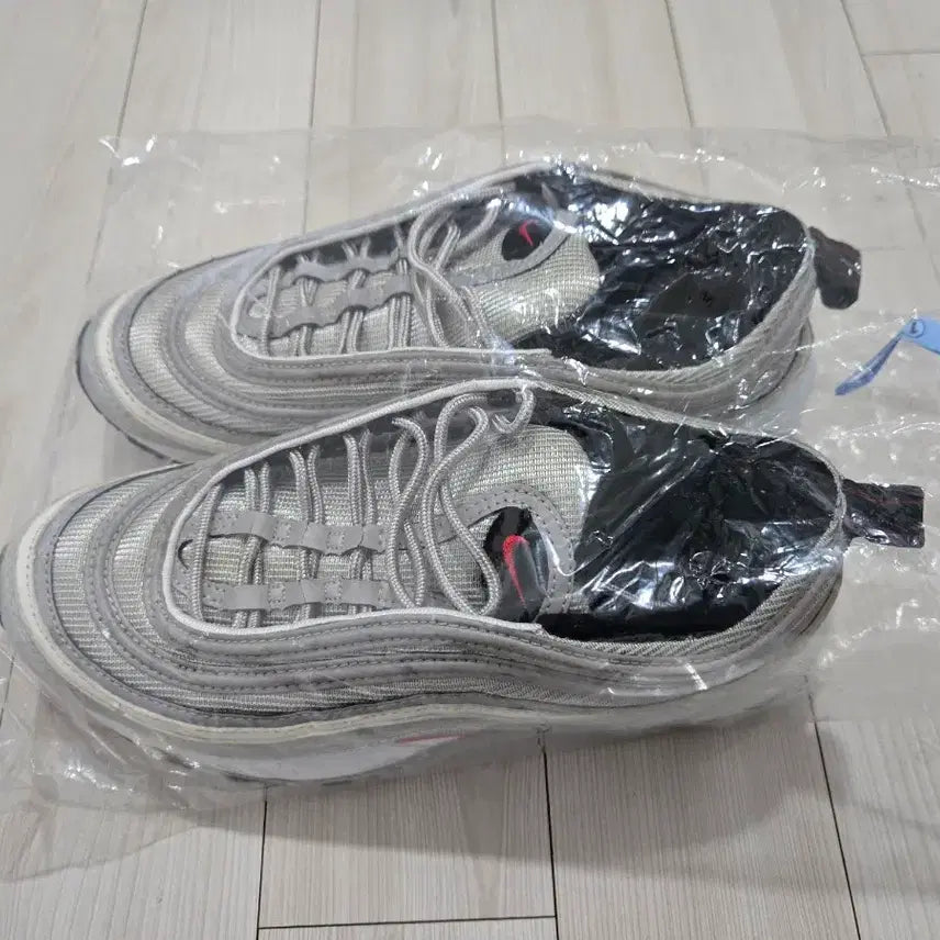 [BUNJANG] Nike Air Max 97 Silver Bullet Limited Edition Sneakers / (한정판) 나이키 에어맥스 97 실버불렛 (884421-001)