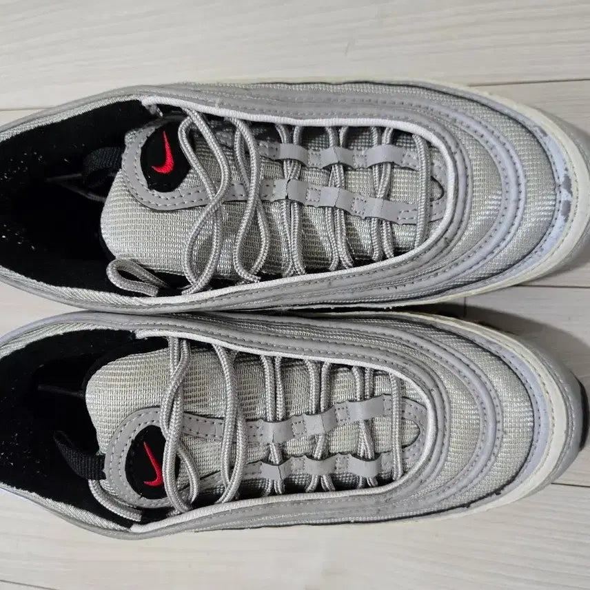 [BUNJANG] Nike Air Max 97 Silver Bullet Limited Edition Sneakers / (한정판) 나이키 에어맥스 97 실버불렛 (884421-001)