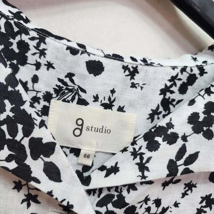 [BUNJANG] Zstudio Floral 100% Wool Blouse / 지스튜디오 플로럴 마100 블라우스