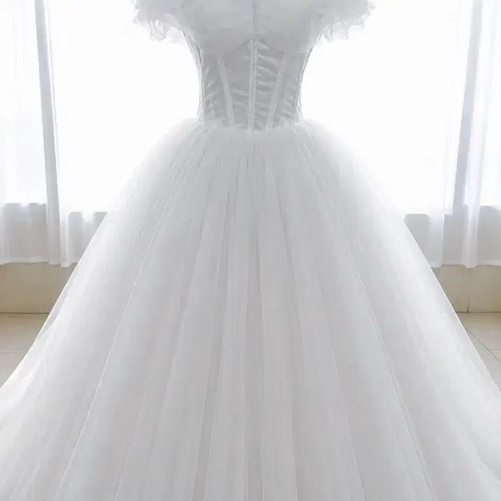 [BUNJANG] Cinderella Graduation Dress Rental / 졸업사진 인생샷 공주 웨딩드레스 속치마 대여