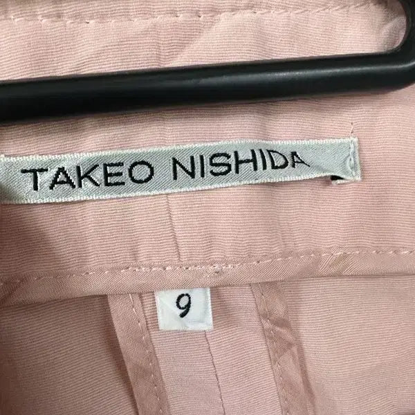 [BUNJANG] TAKE NISHIDA Embroidered Patch Gold Button Short Sleeve Jacket / [M] TAKEO NISHIDA 자수패치 금장단추 반팔자켓