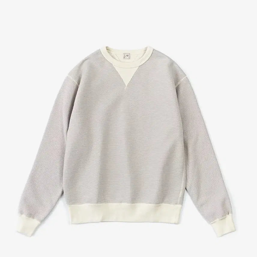 [SOLD OUT] 루프앤웨프트 그레이핀보더 스웻셔츠 L(100)