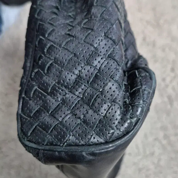 [BUNJANG] Bottega Veneta Black Briefcase / 보테가베네타 인트레치아토 브리프케이스
