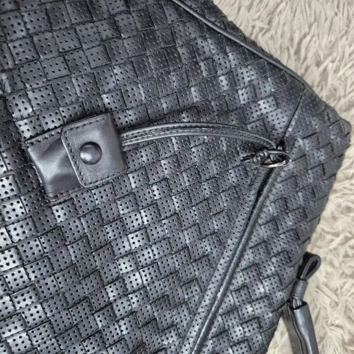 [BUNJANG] Bottega Veneta Black Briefcase / 보테가베네타 인트레치아토 브리프케이스