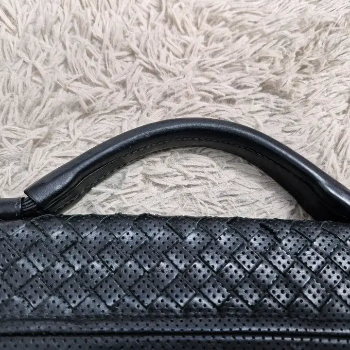 [BUNJANG] Bottega Veneta Black Briefcase / 보테가베네타 인트레치아토 브리프케이스