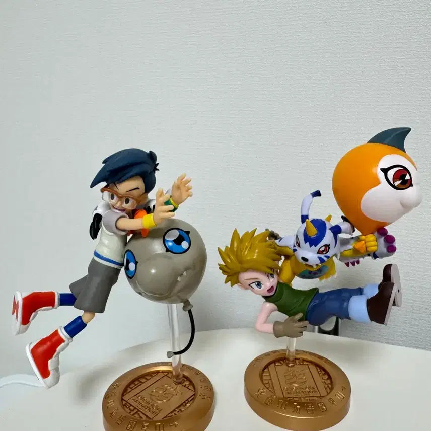 [BUNJANG] Digimon 25th Anniversary Balloon Set: Taichi Kamiya, Gabumon, Gomamon, Palmon, Tentomon, Patamon, Gatomon / (일괄) 디지몬 25주년 풍선 매튜 파피몬, 정석 쉬라몬