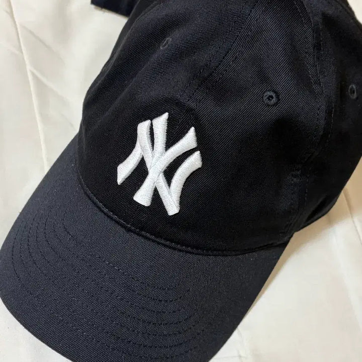 [BUNJANG] MLB Ace Unstructured Ball Cap NY Black / MLB 에이스 언스트럭쳐 볼캡 NY블랙