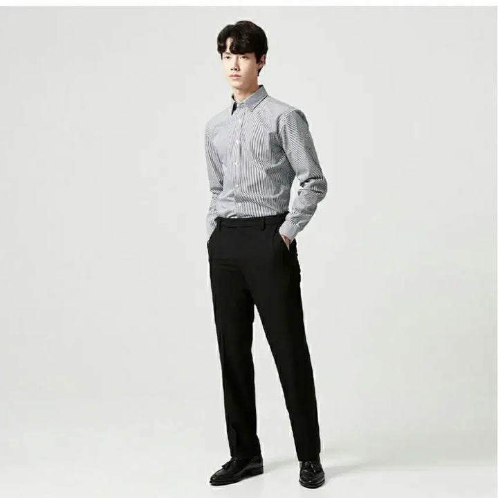 [BUNJANG] Concept One Semi-Wide Fit Hidden Banding Slacks / 컨셉원 세미와이드핏 히든밴딩 슬랙스 29, 30사이즈 블랙