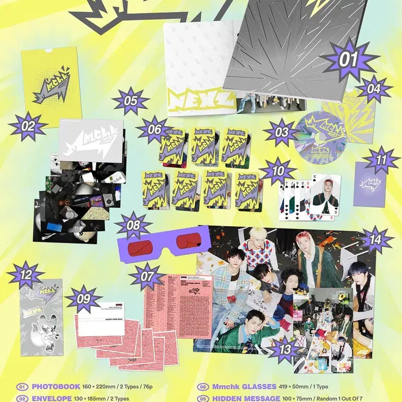 [BUNJANG] NexZ Mmchk Album Sealed / 넥스지 Mmchk 앨범 미개봉 양도