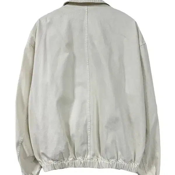[BUNJANG] UNIQLO Oversized Cream Blouson Jacket / [M] UNIQLO 유니클로 오버핏 크림 블루종자켓