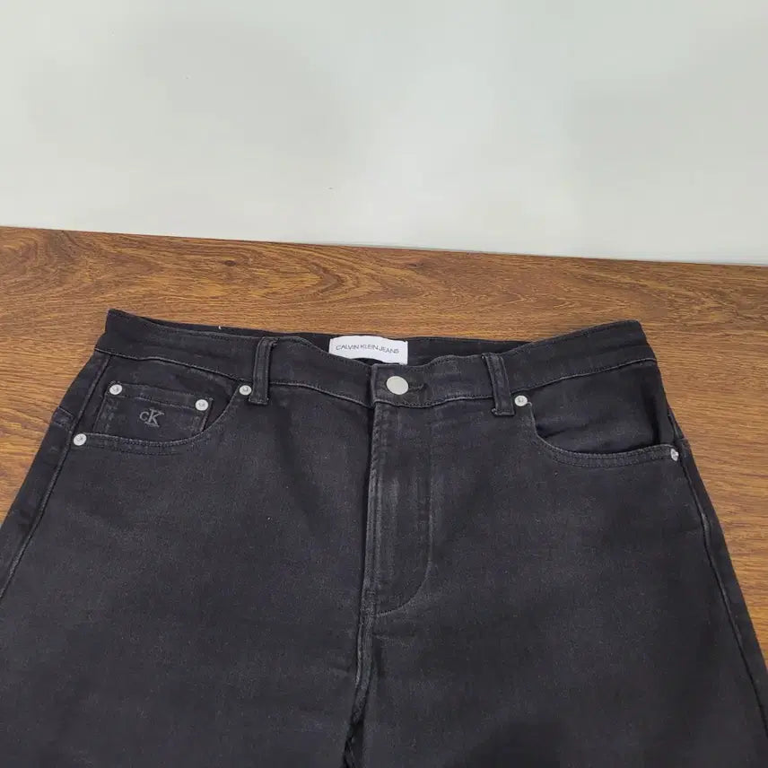 [BUNJANG] Calvin Klein Black Denim Jeans 34 / 캘빈클라인 블랙 데님 청바지 34