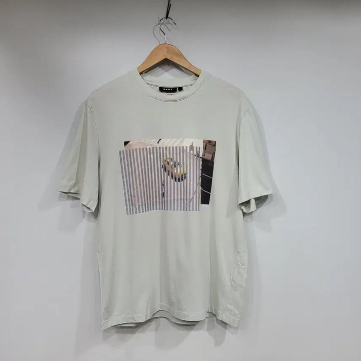 [BUNJANG] DKNY Printed Short Sleeve T-Shirt L / DKNY 프린팅 반팔 티셔츠 L