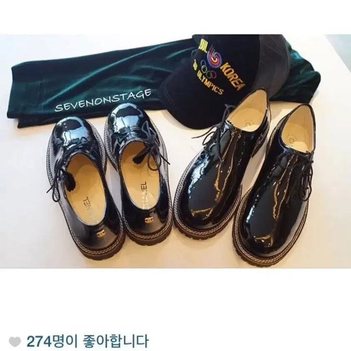 [BUNJANG] Chanel Lace-up Shoes / (지디착)샤넬 레이스업 구두