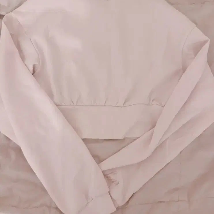 [BUNJANG] Clicheria Suga Lettering Top Baby Pink / 클리시어 슈가 레터링 탑 베이비 핑크