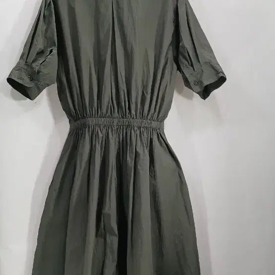 [BUNJANG] the hiStory Long Shirt Dress / the hiStory 셔츠형 바스락 롱 원피스