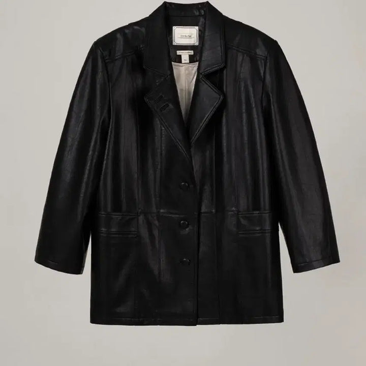 [BUNJANG] Overdue Flare Leather Jacket / 오버듀플레어 레더 자켓