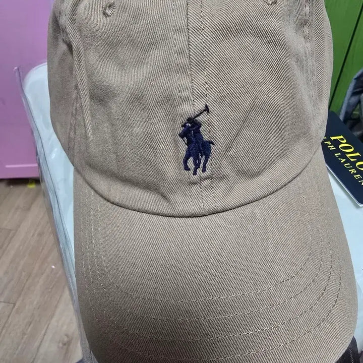[BUNJANG] Polo Ralph Lauren Beige Ball Cap / 폴로 랄프로렌 베이지 볼캡