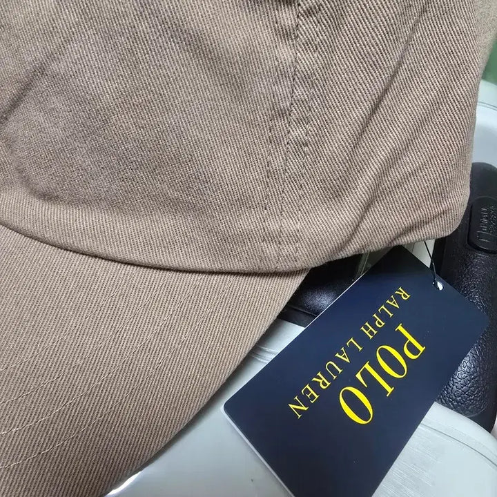 [BUNJANG] Polo Ralph Lauren Beige Ball Cap / 폴로 랄프로렌 베이지 볼캡